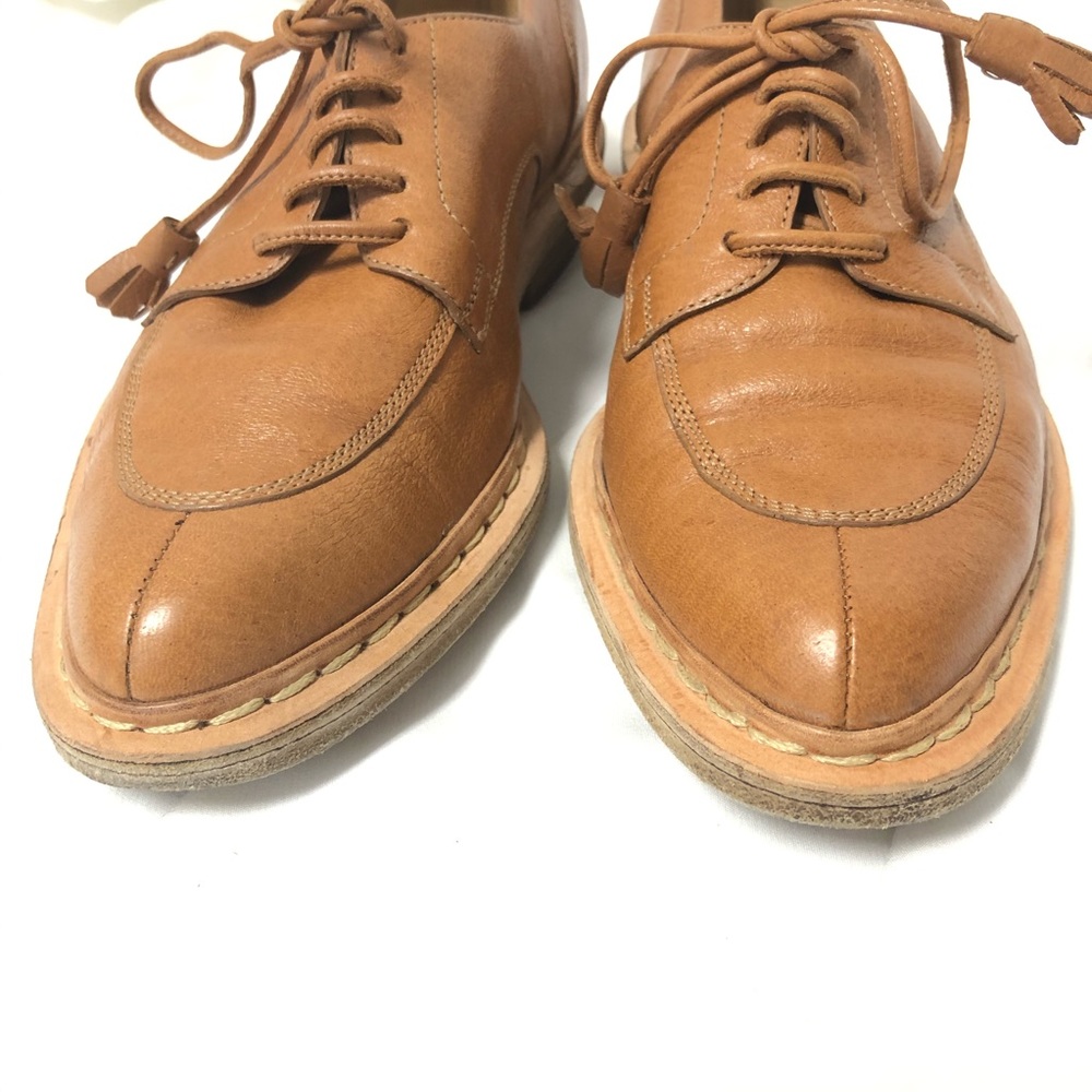 Balenciaga Paris Oxford Loafers Tie Tassel Leather - Picture 5 of 9